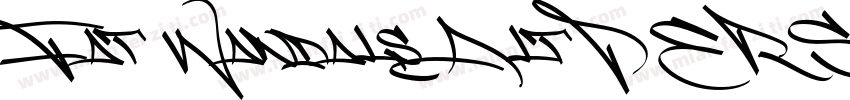 Fat Wandals Alt PERS字体转换